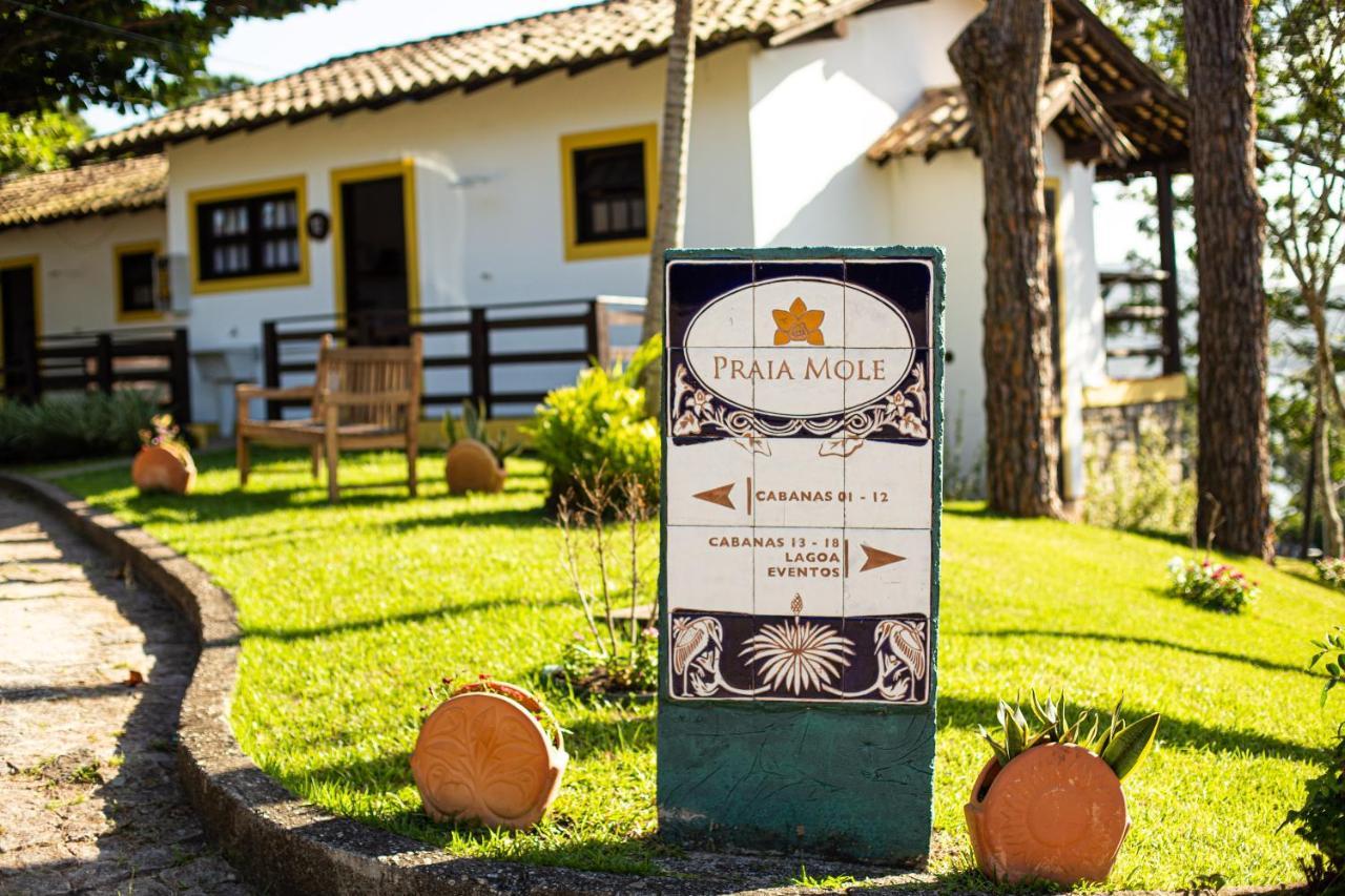 Pousada Cabanas Da Praia Mole Florianópolis Eksteriør bilde